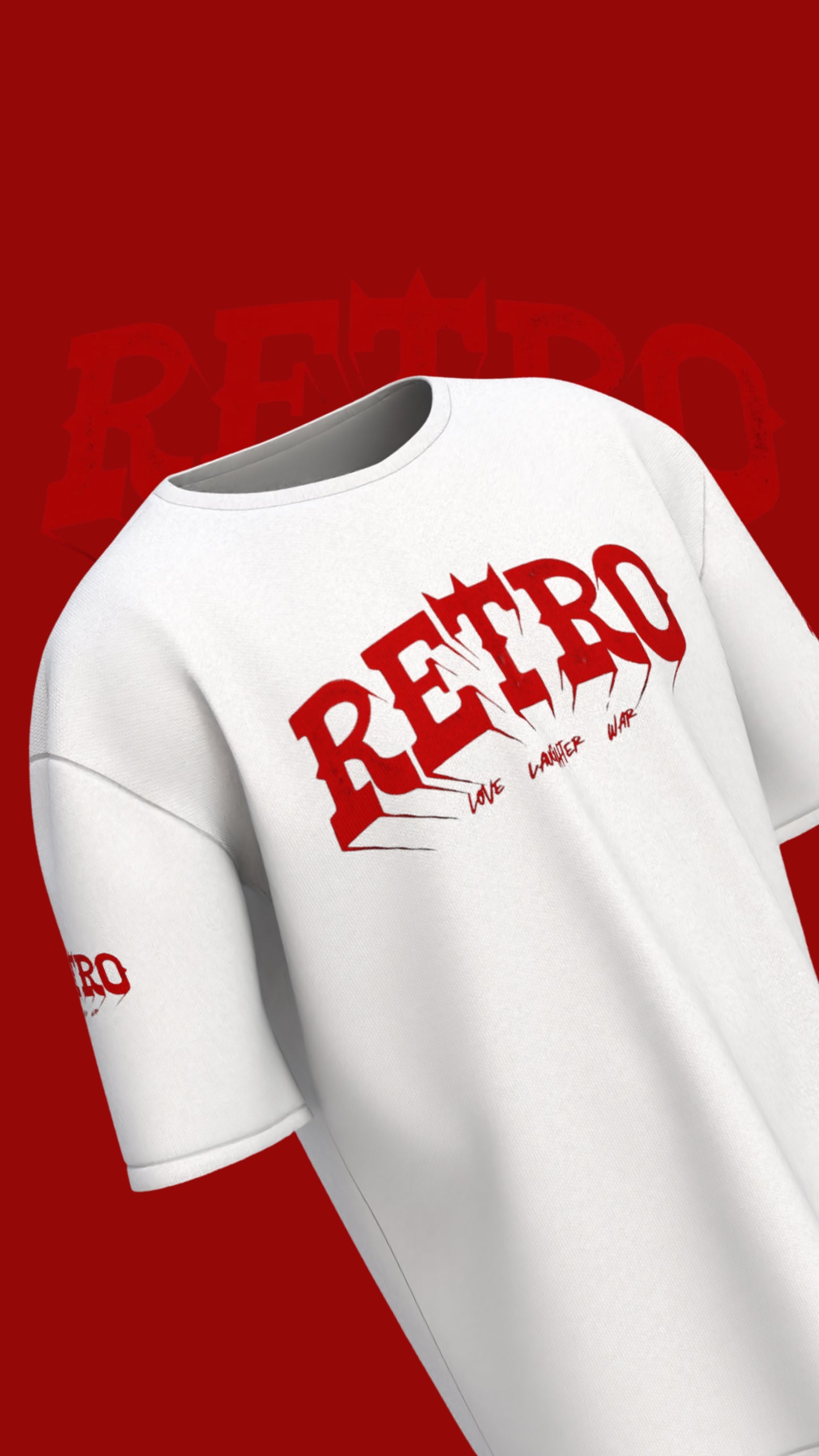 Retro-Pure Range Oversized t-shirt