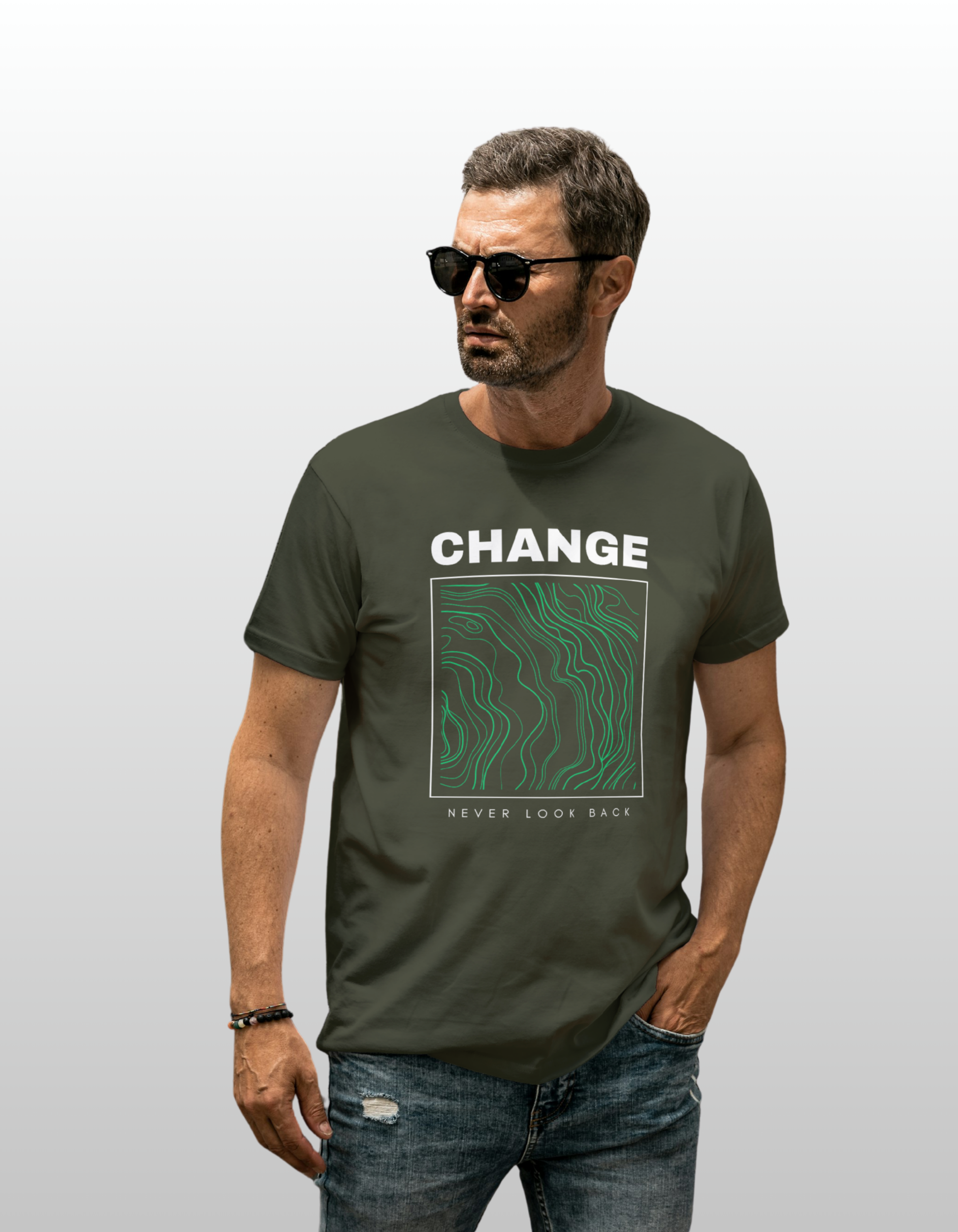 Classic | Olive unisex T-shirt | #RD03
