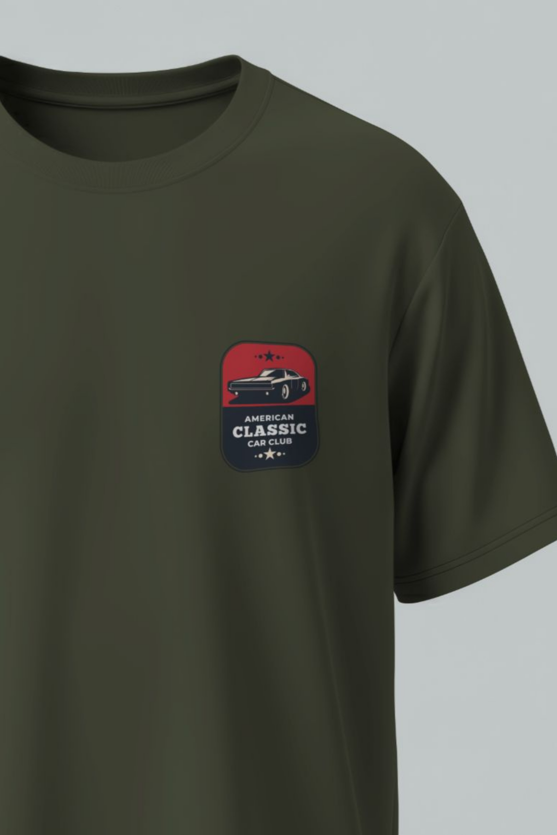 Oversized | Olive Unisex T-shirt | #OD49