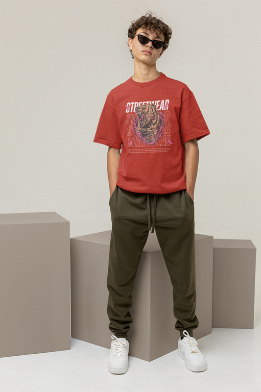 Trendy Oversized men t-shirt-OD1