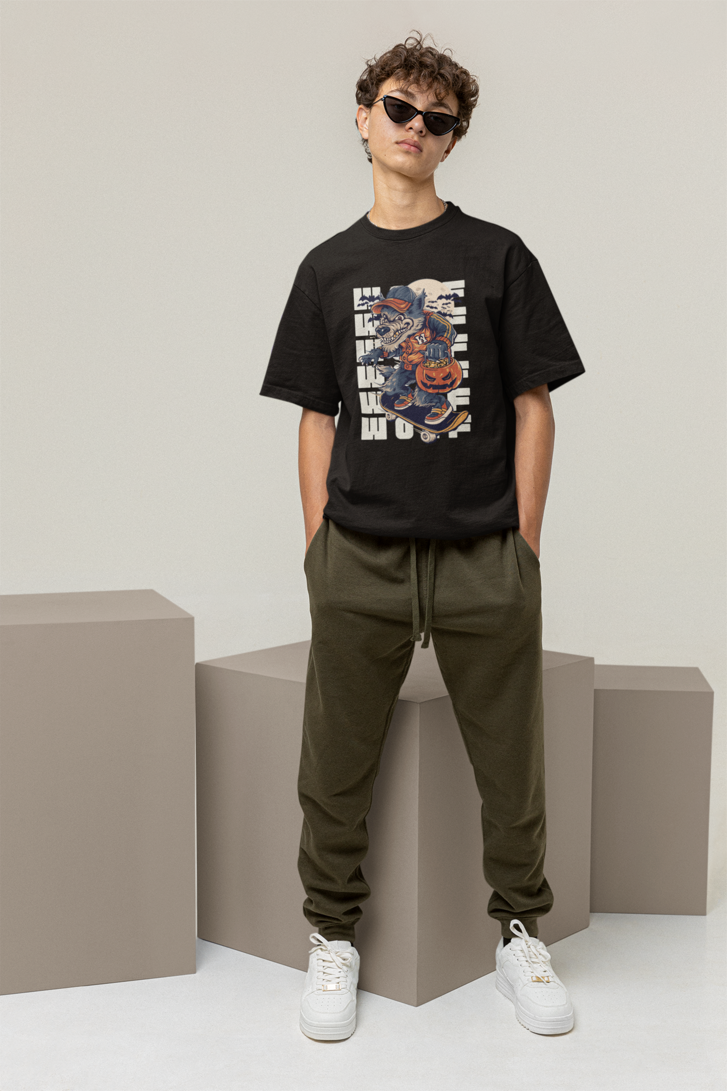 Trendy Oversized Men t-shirt-OD2