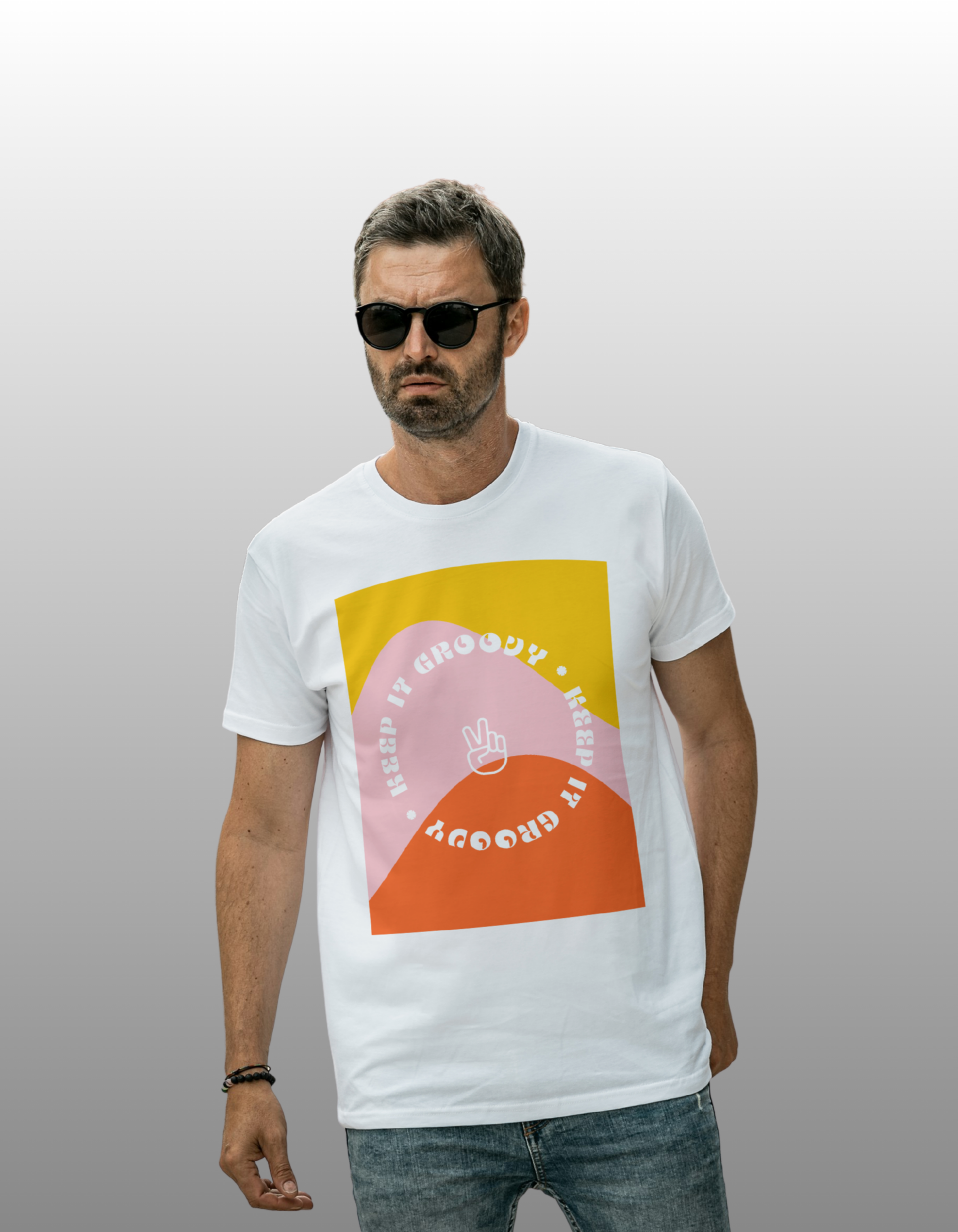 Classic | White unisex T-shirt | #RD09