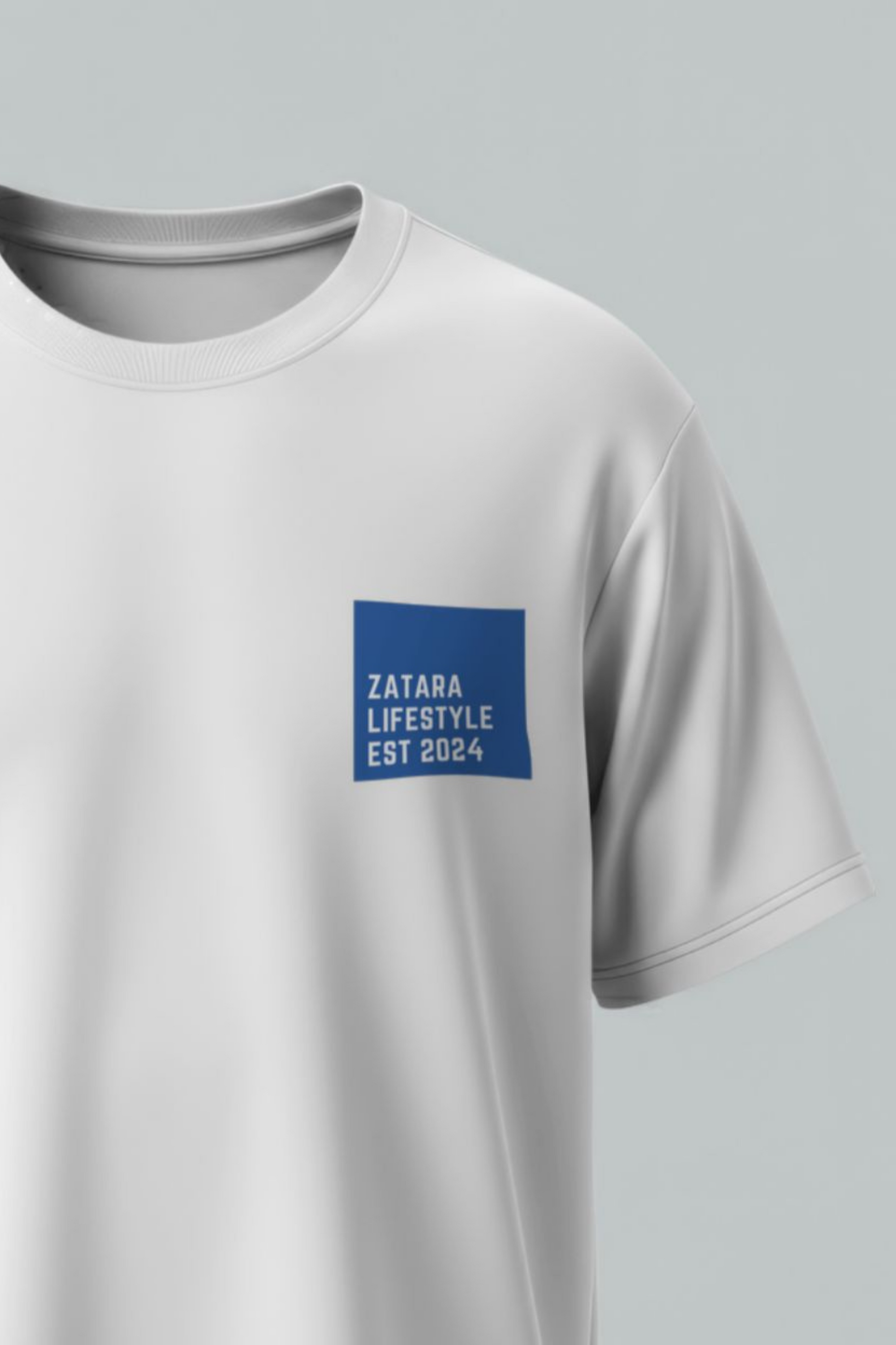 Oversized | White Unisex T-shirt |  #OD48