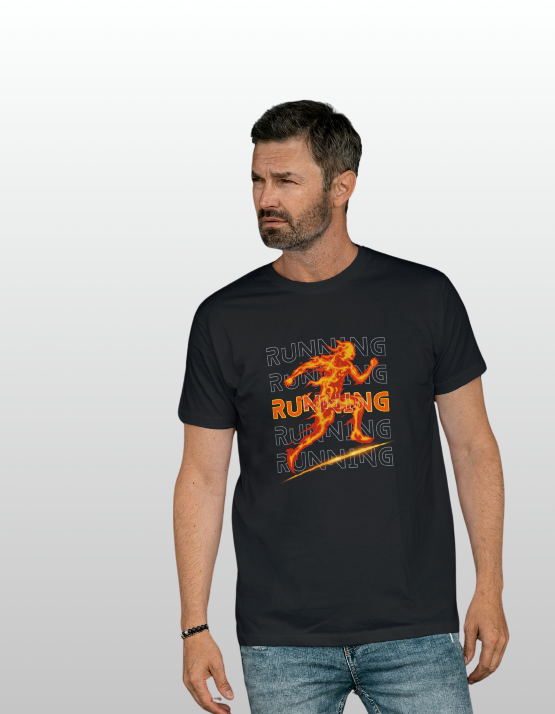 Classic | Black unisex T-shirt | #RD05