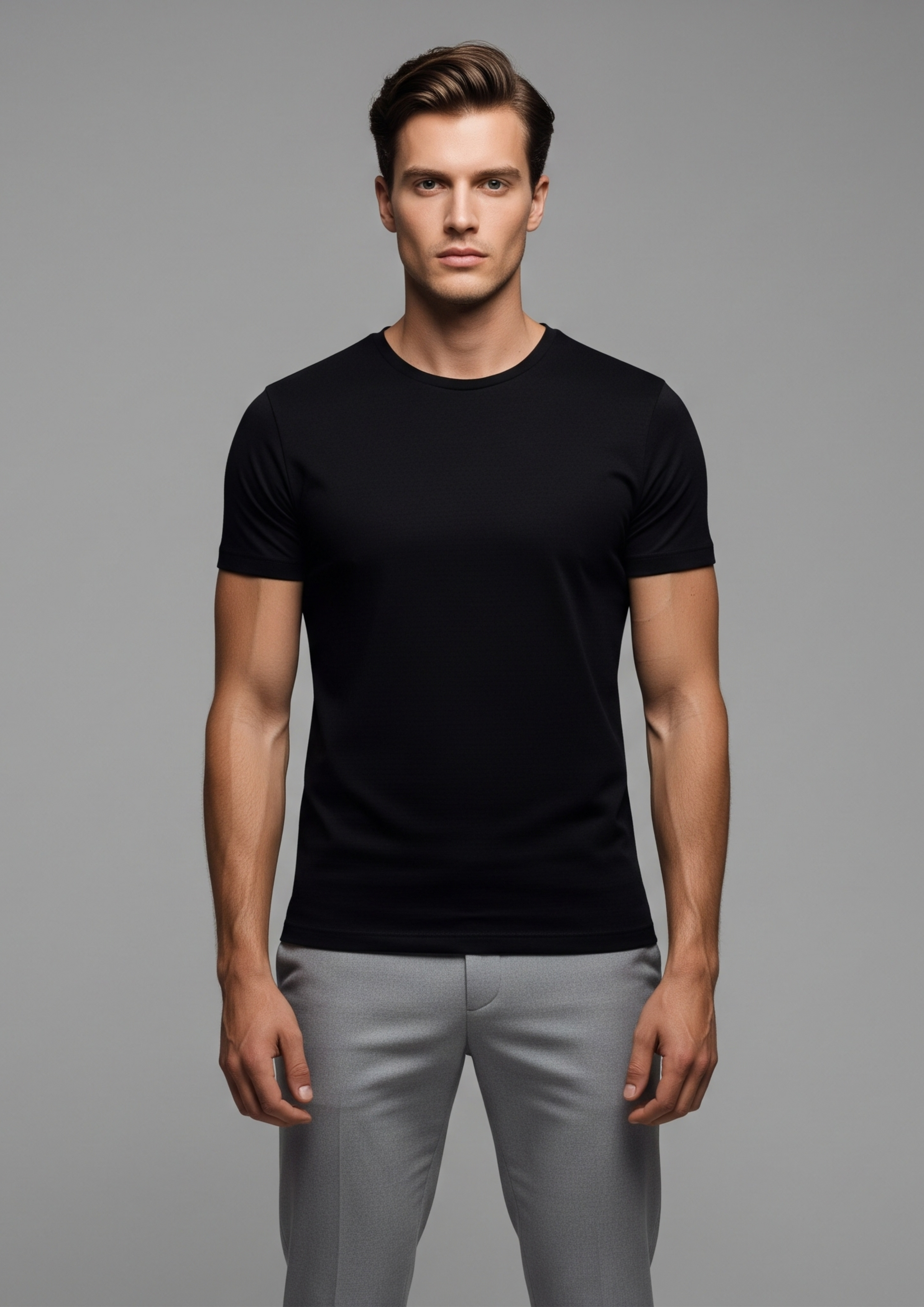 Classic | Black unisex T-shirt | #RD08