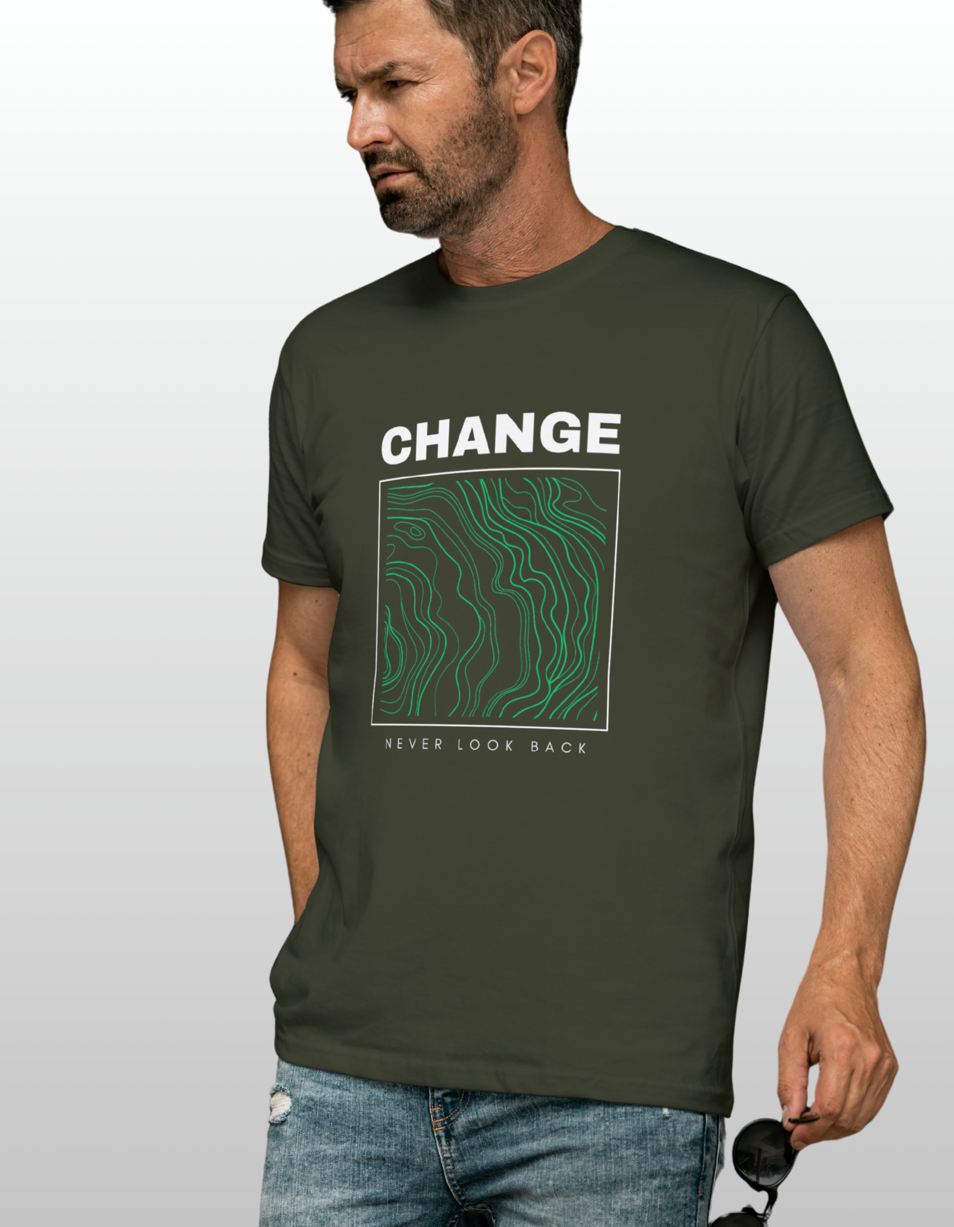 Classic | Olive unisex T-shirt | #RD03