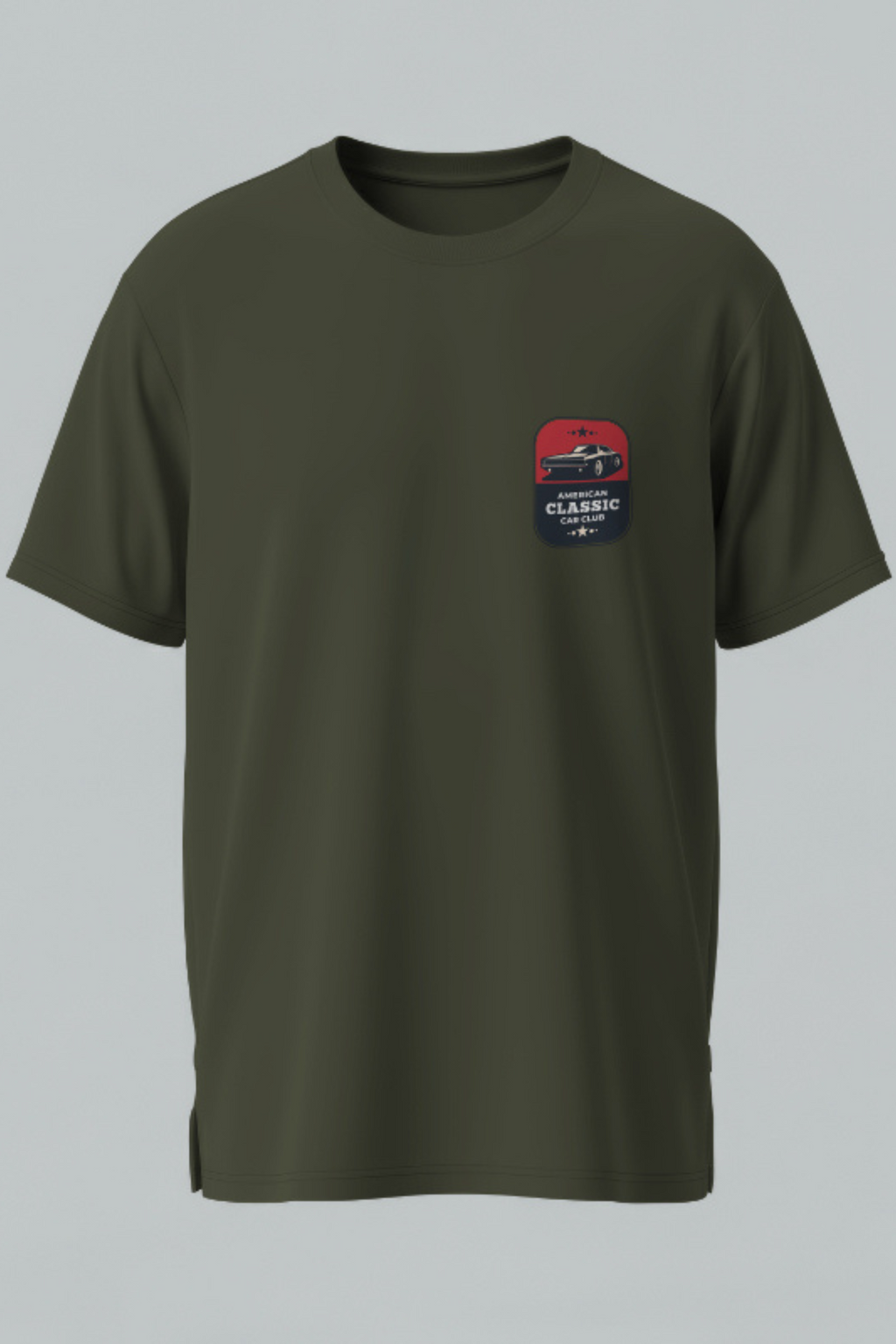 Oversized | Olive Unisex T-shirt | #OD49