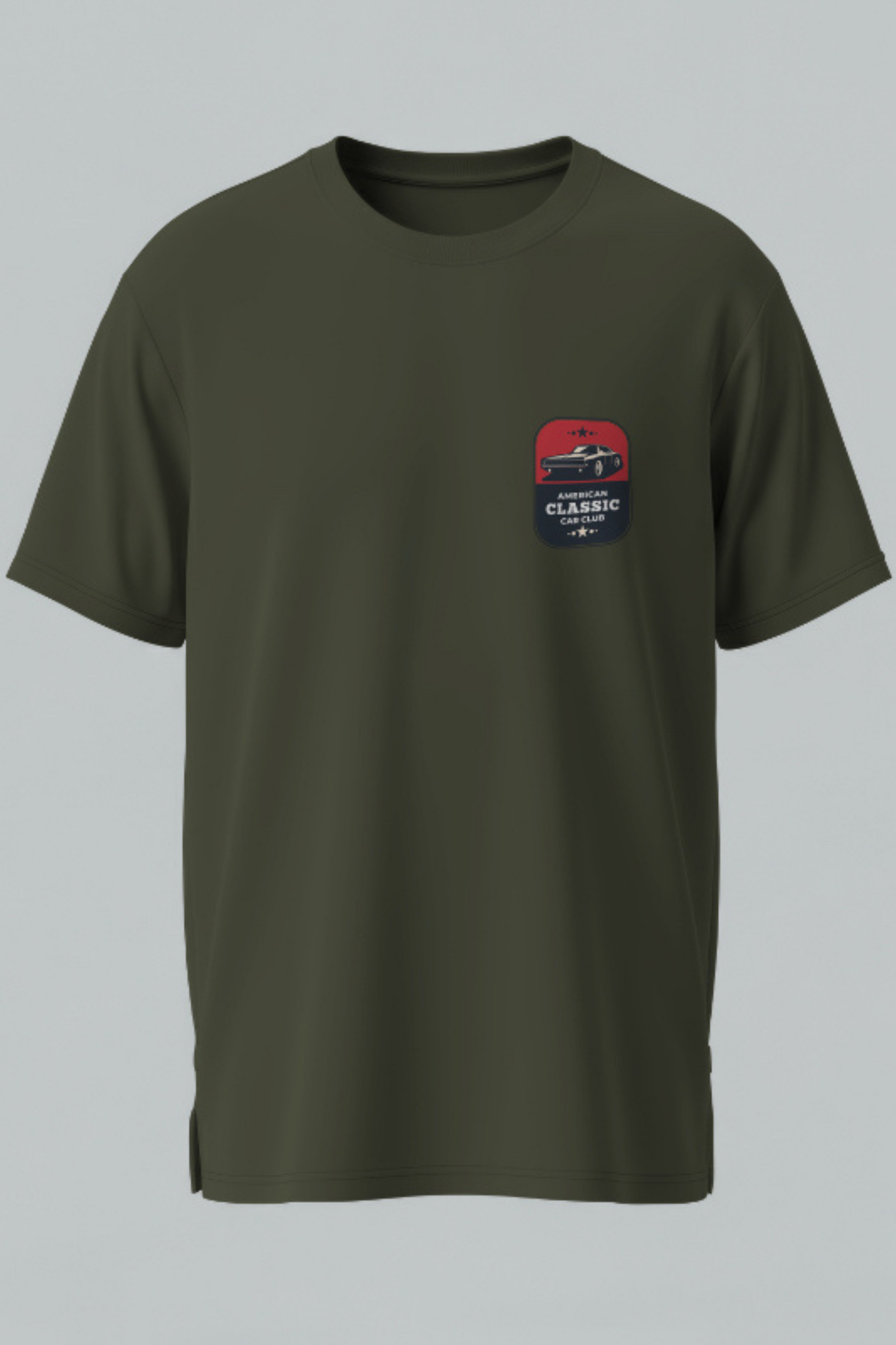 Oversized | Olive Unisex T-shirt | #OD49