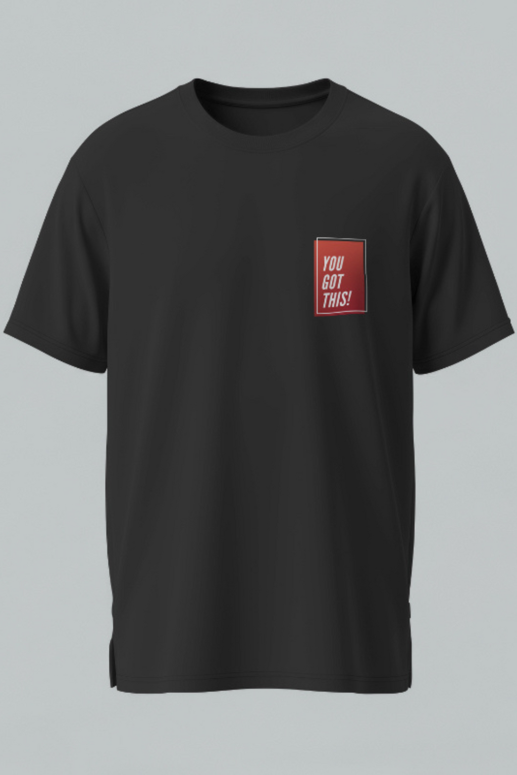 Oversized | Black Unisex Tee |#OD52