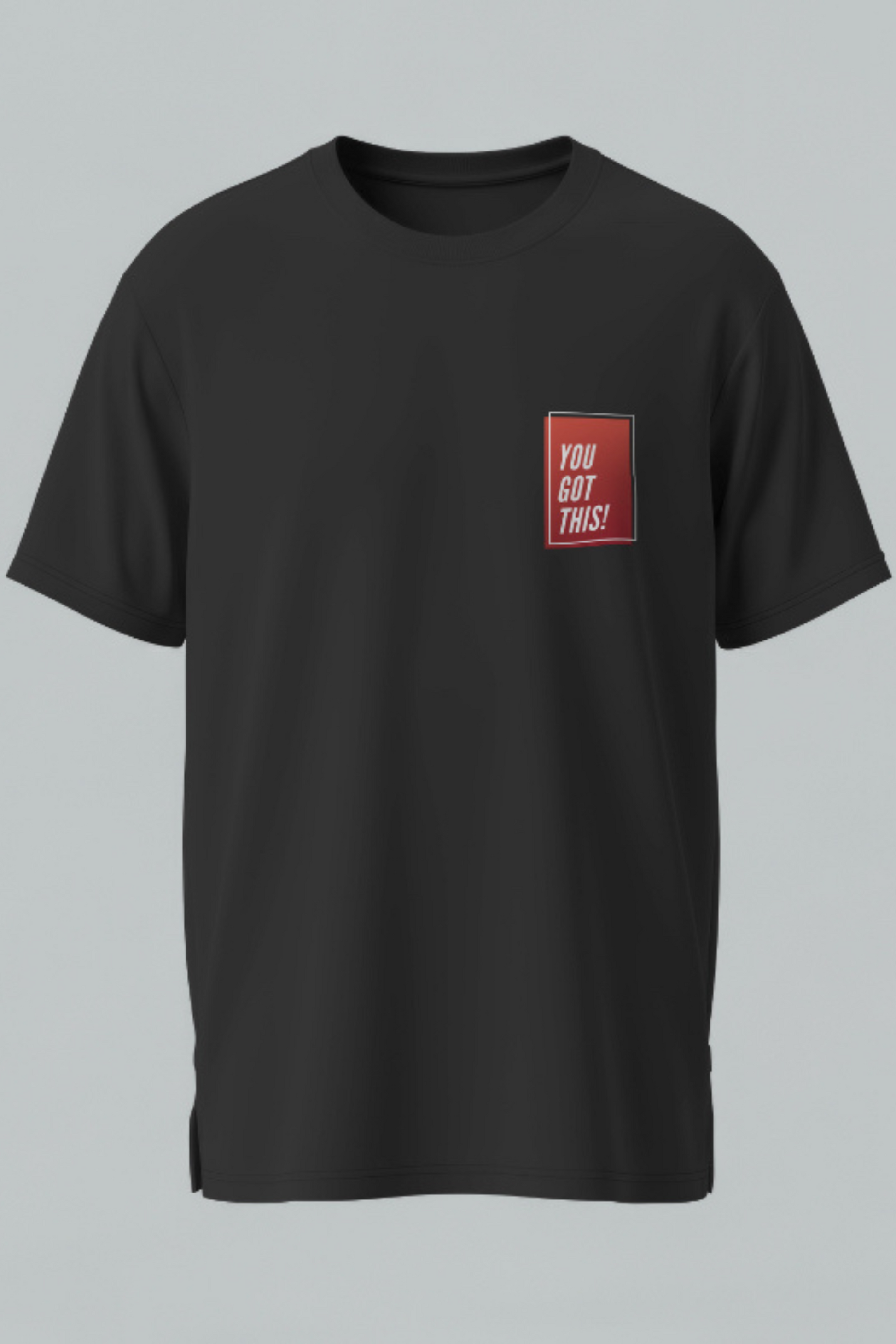 Oversized | Black Unisex Tee |#OD52
