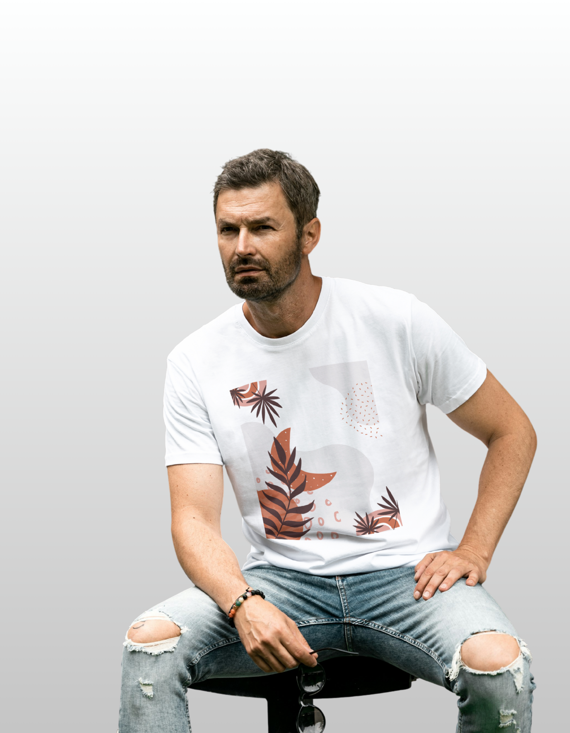 Classic | White Unisex T-shirt | #RD01