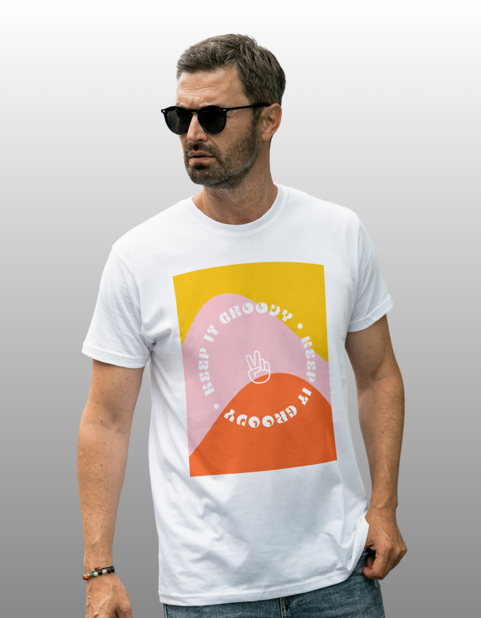 Classic | White unisex T-shirt | #RD09