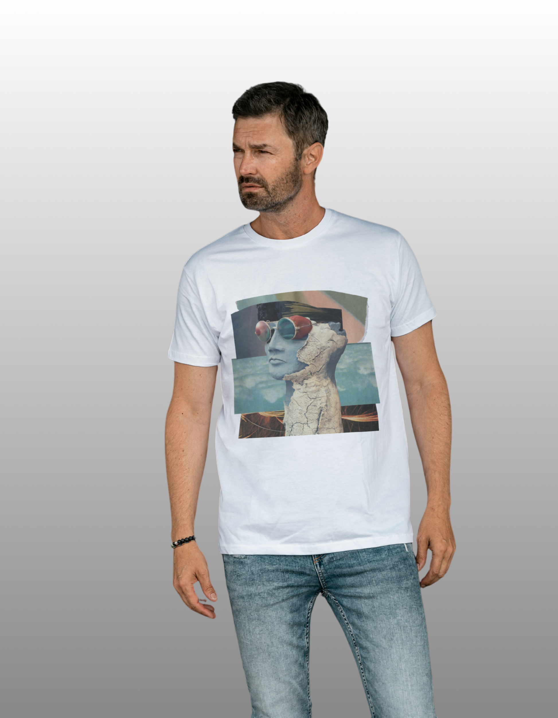 Classic | White unisex T-shirt | #RD06