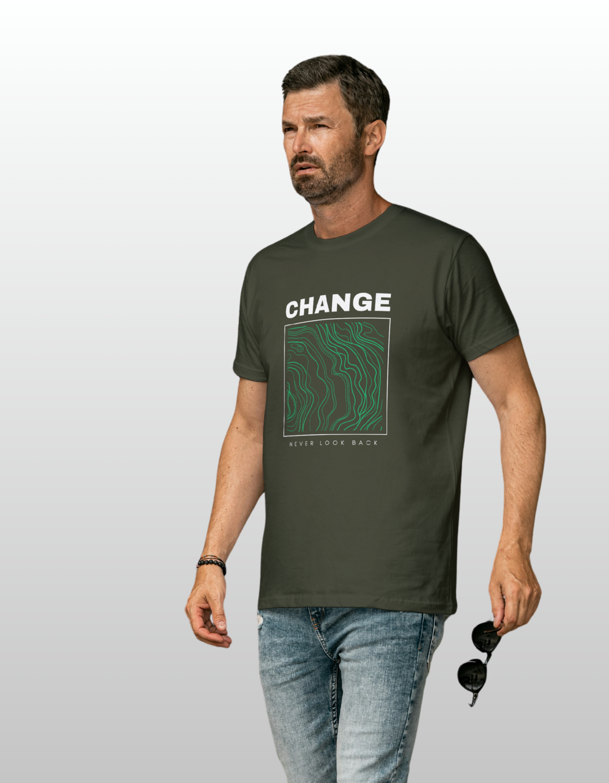 Classic | Olive unisex T-shirt | #RD03