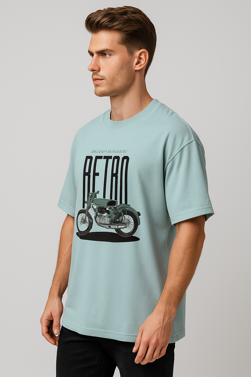 Oversized | Aqua Unisex T-shirt |  #OD35