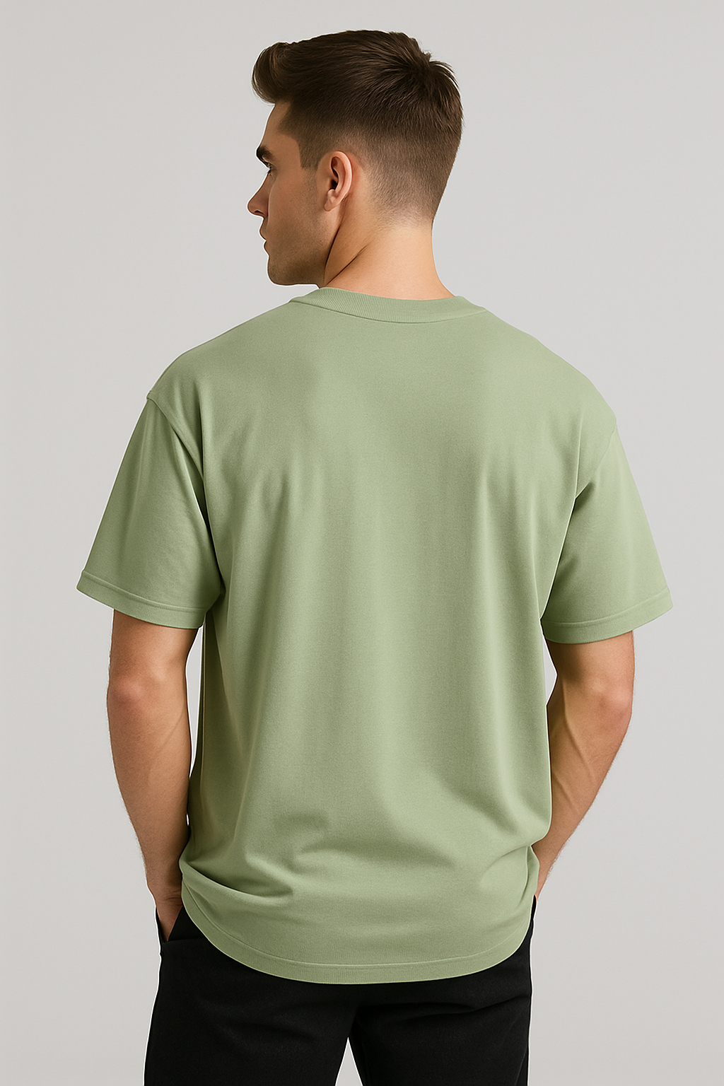 Oversized | Mint Green Unisex T-shirt |  #OD38