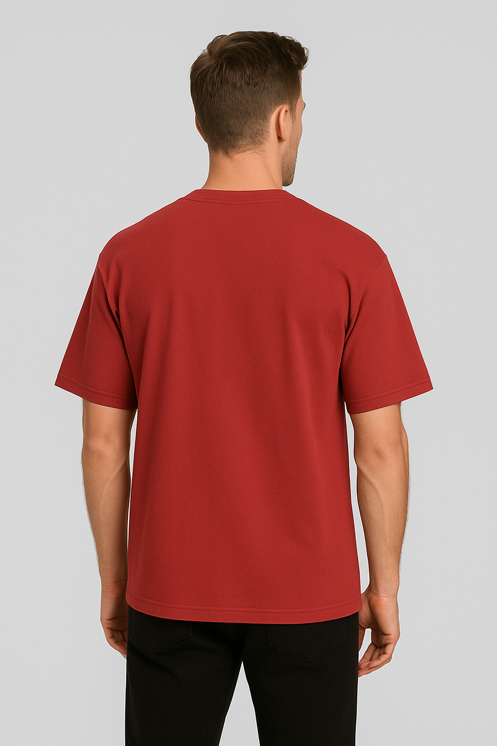 Oversized | Brown Unisex T-shirt |  #OD43