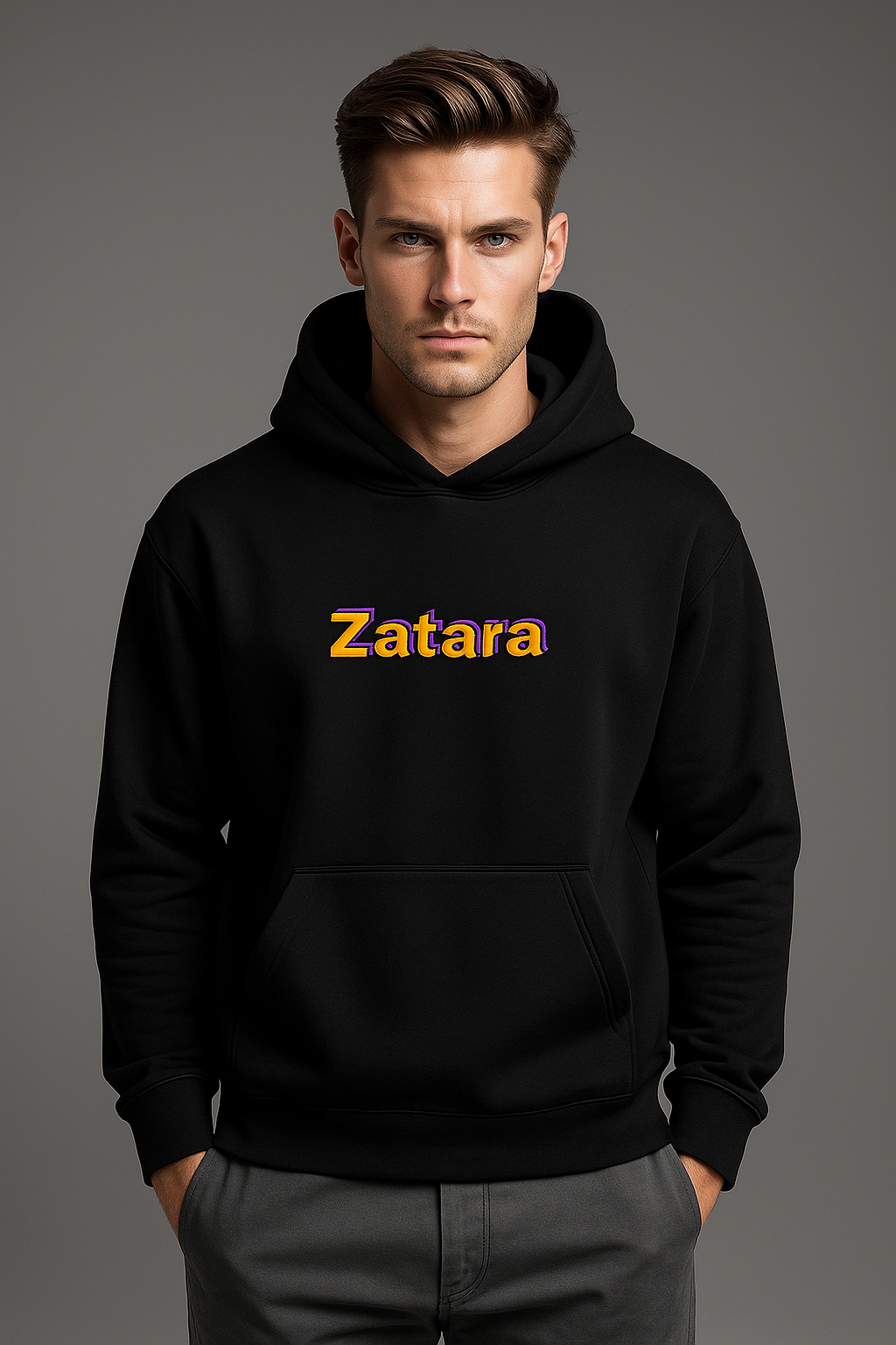 BLACK MEN HOODIE #HD01