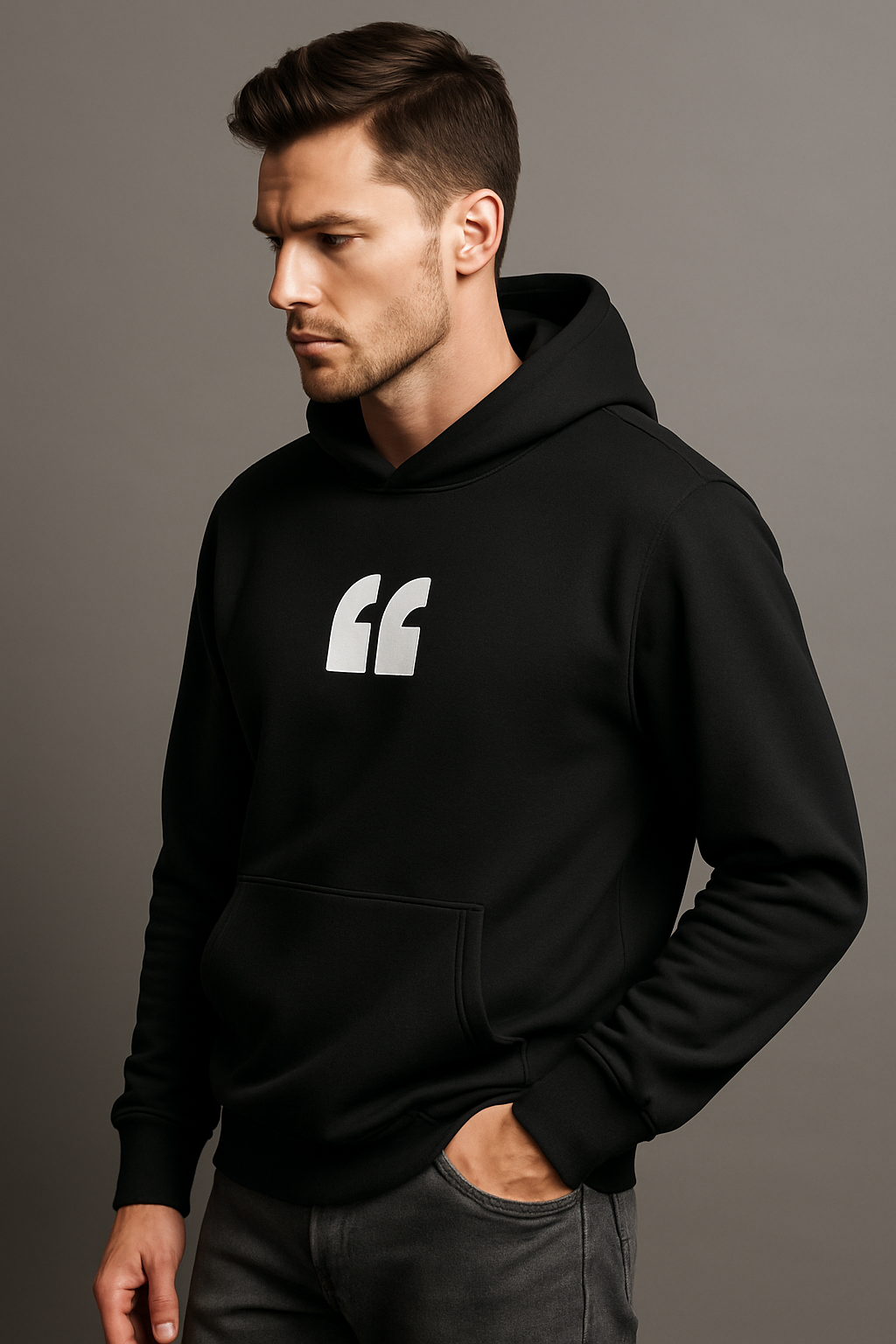 BLACK MEN HOODIE #HD02