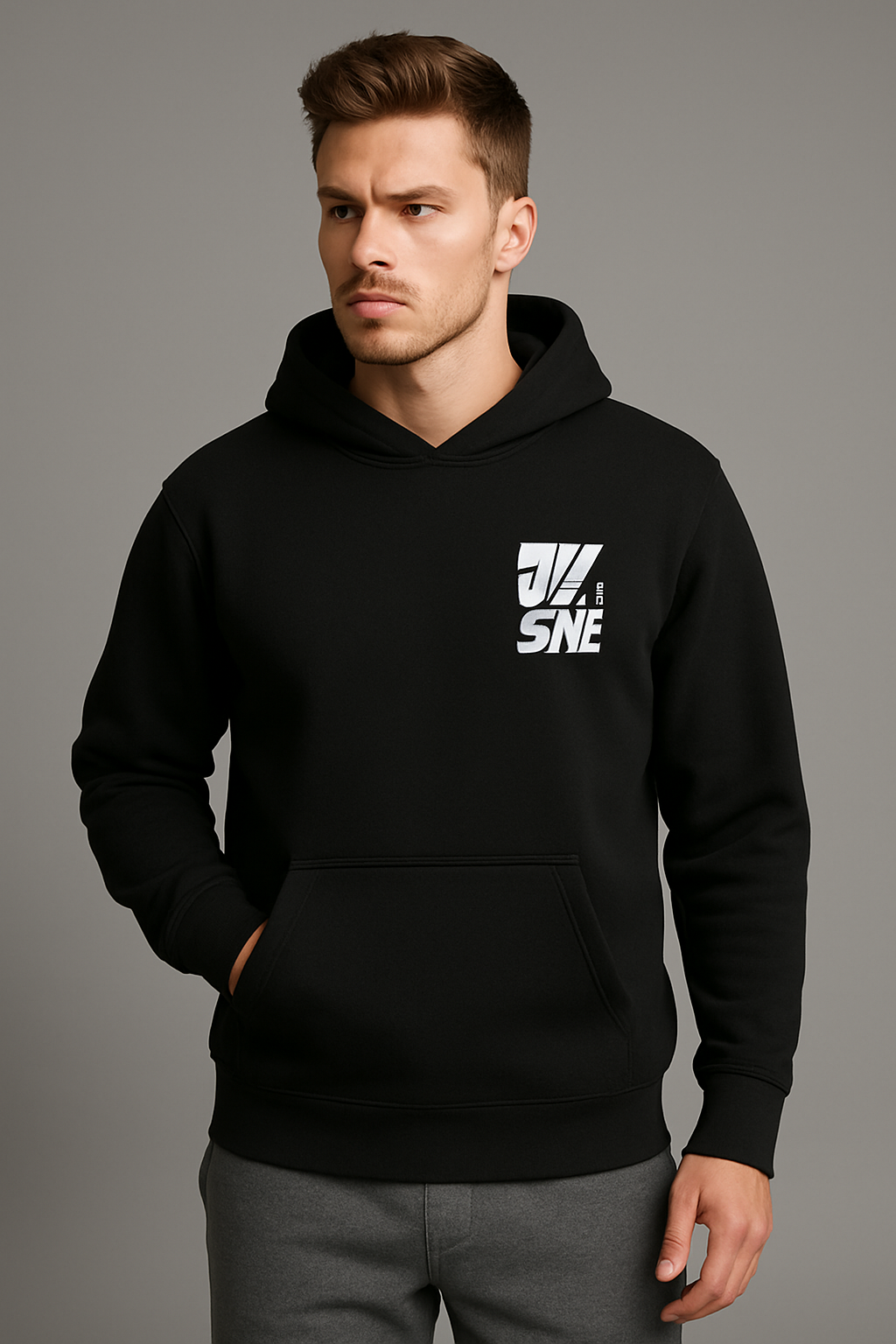 BLACK MEN HOODIE #HD03