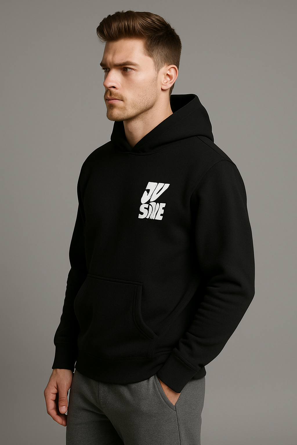 BLACK MEN HOODIE #HD03