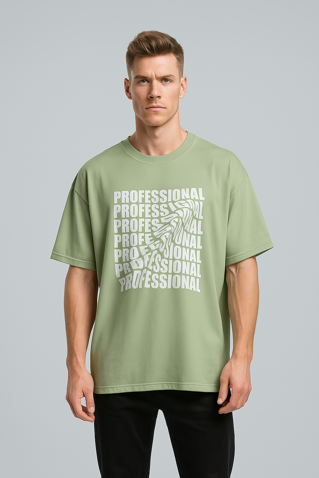 Oversized | Mint Green Unisex T-shirt |  #OD27