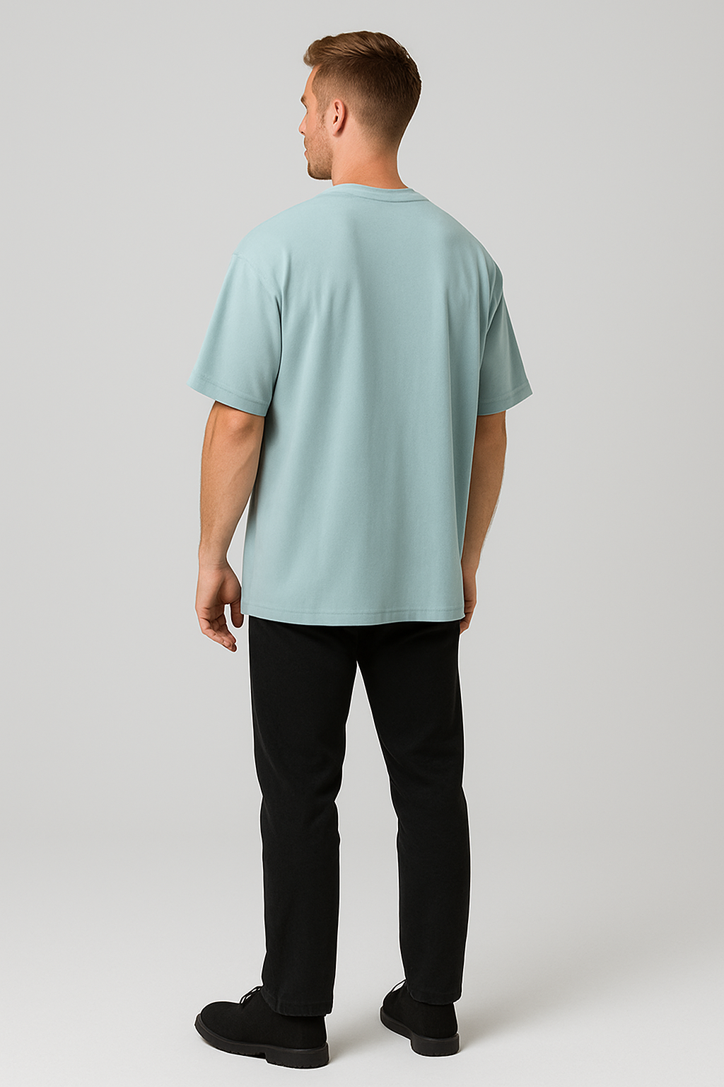 Oversized | Aqua Unisex T-shirt |  #OD30