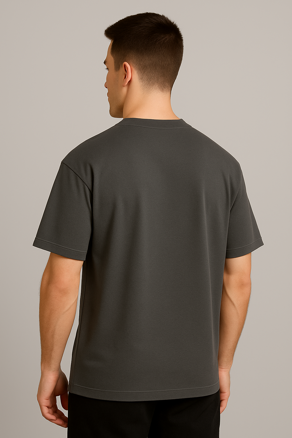 Oversized | Grey Unisex T-shirt | #OP05