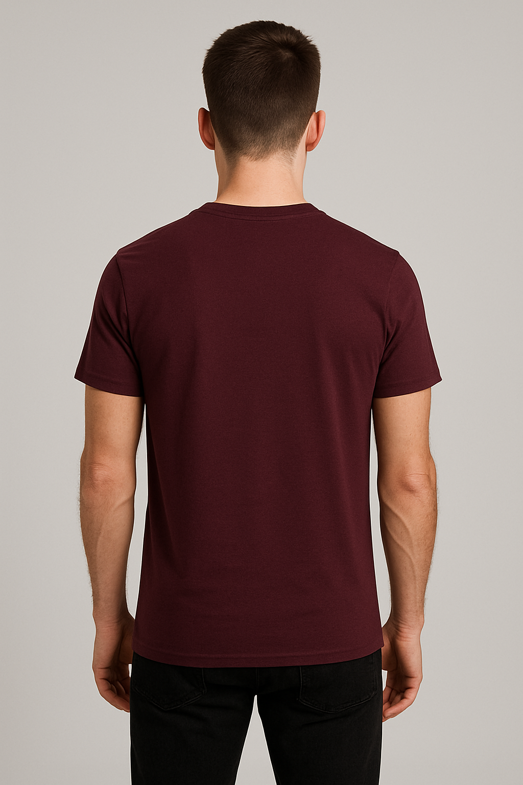 Classic | Maroon unisex T-shirt | #RD10