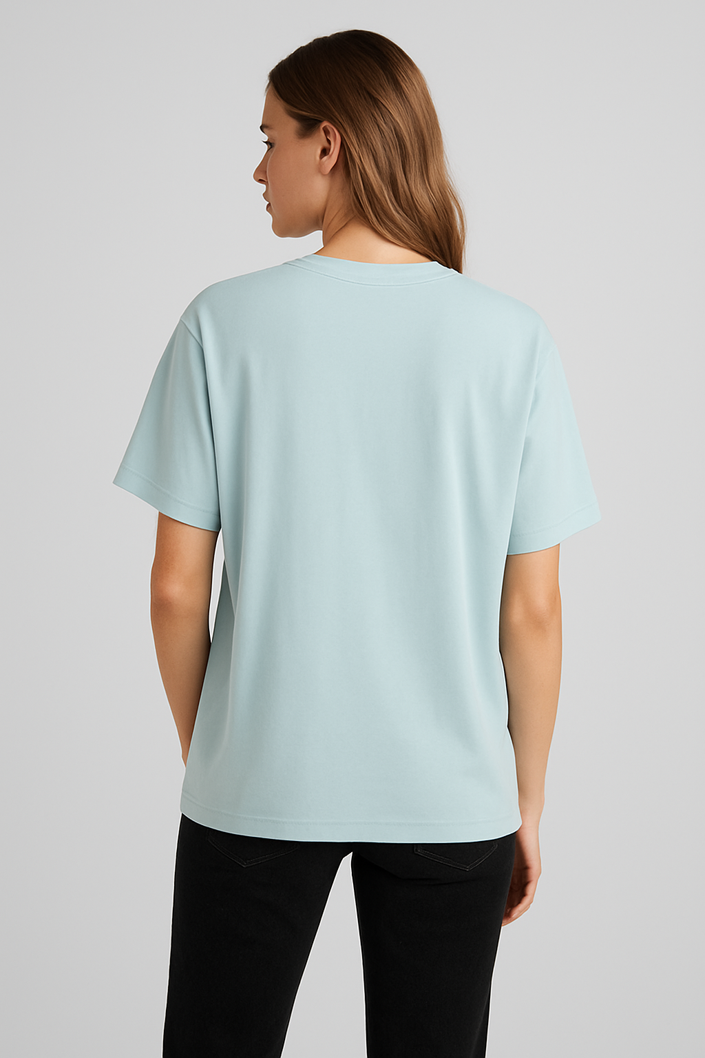 Oversized | Aqua Unisex T-shirt | #OD61