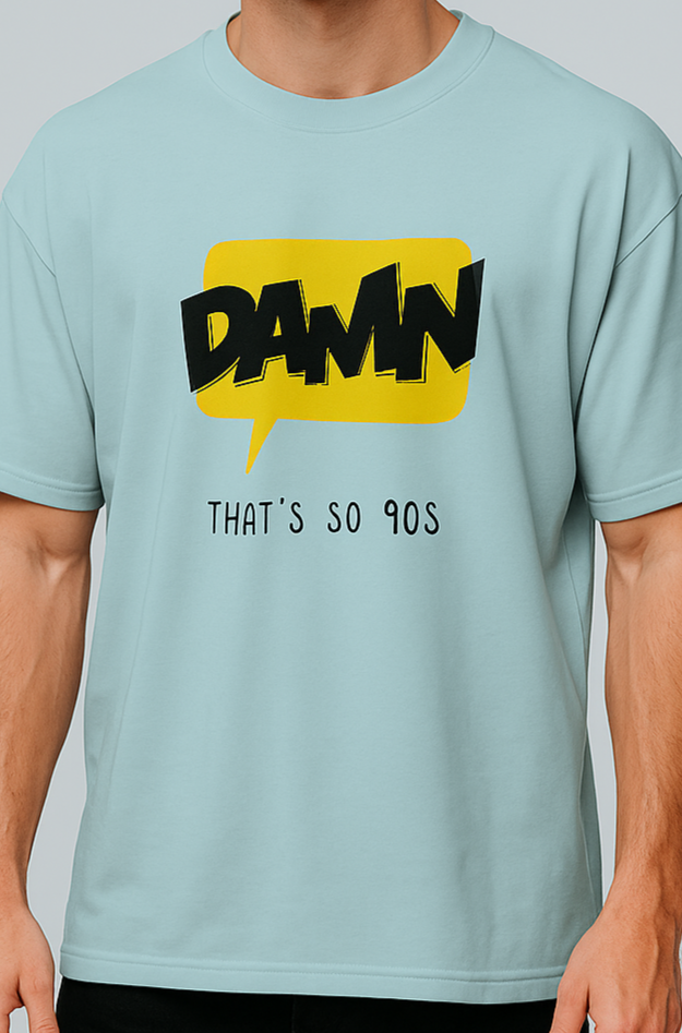Oversized | Aqua Unisex T-shirt | #OD67