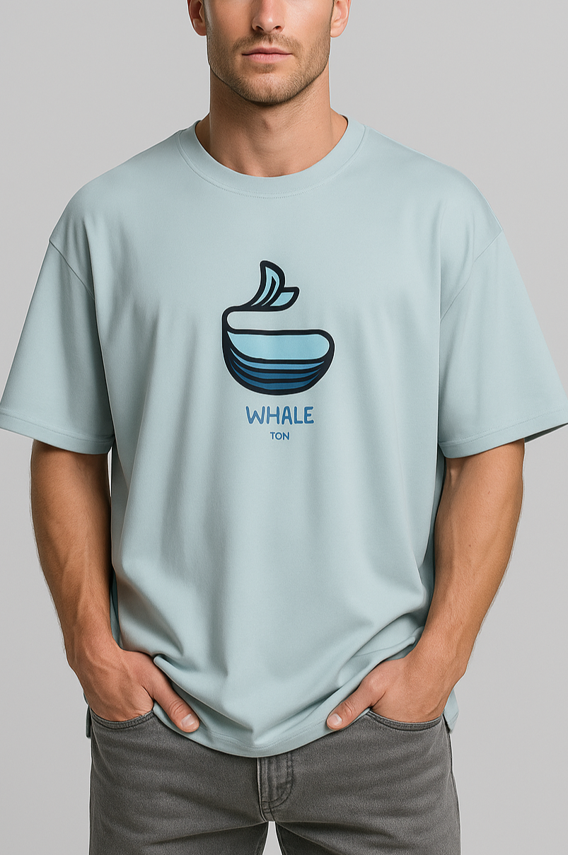 Oversized | Aqua Unisex T-shirt | #OD69